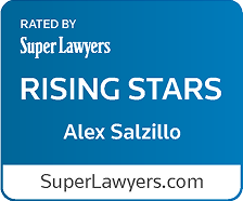 Alex Salzillo - Super Lawyers Rising Stars Badge